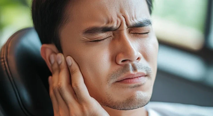 This image shows Root canal pain management
